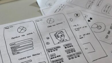Wireframe Low fidelity images