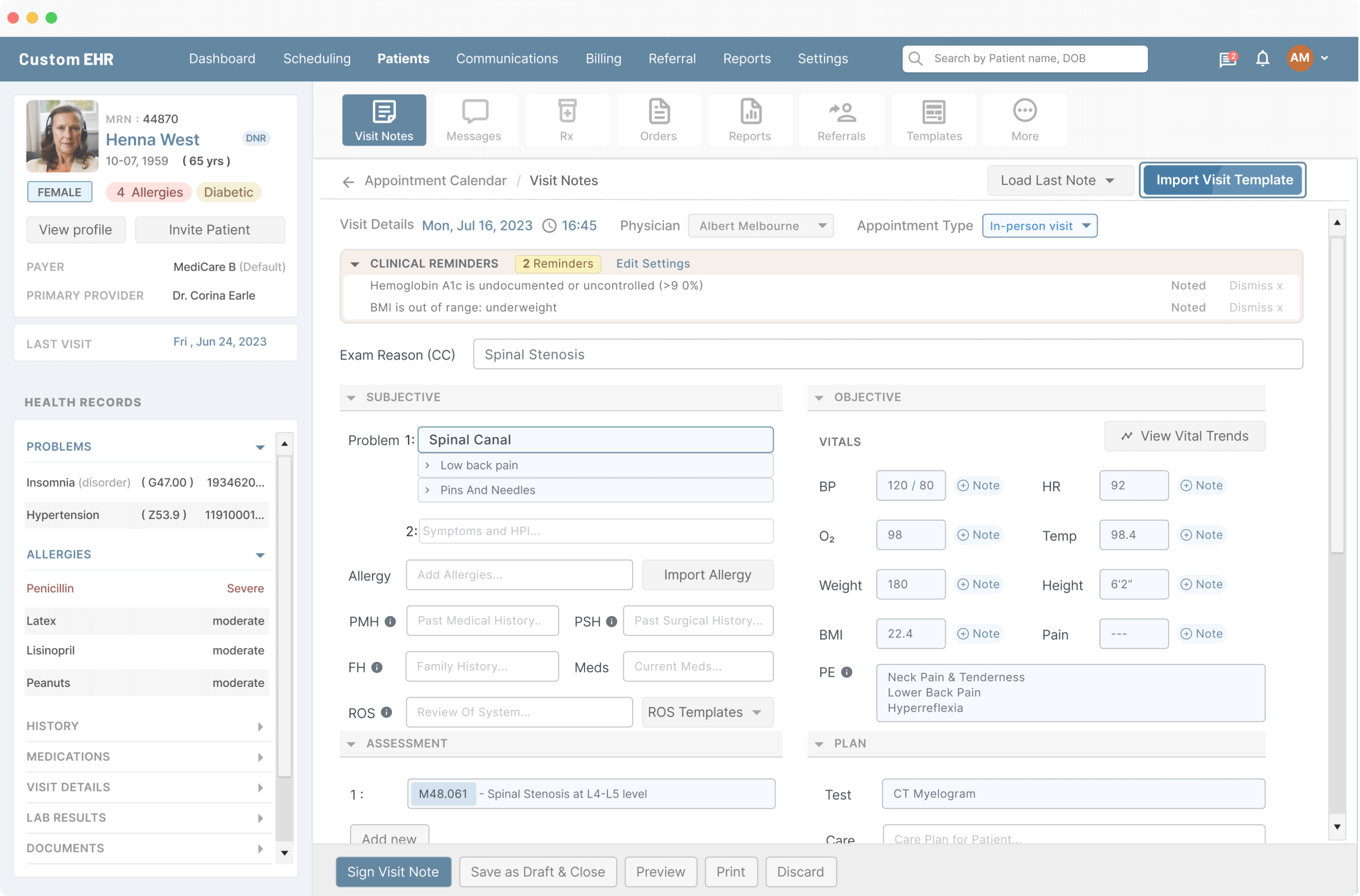 Custom EHR Software Development Services by Thinkitive