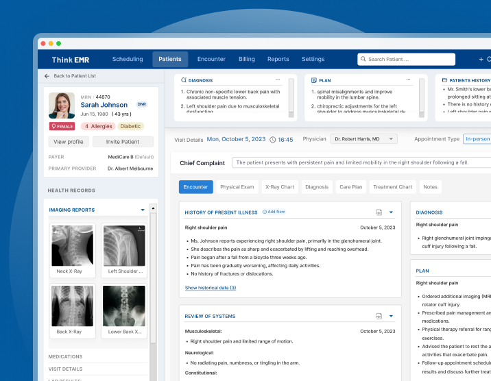 encounter charting image