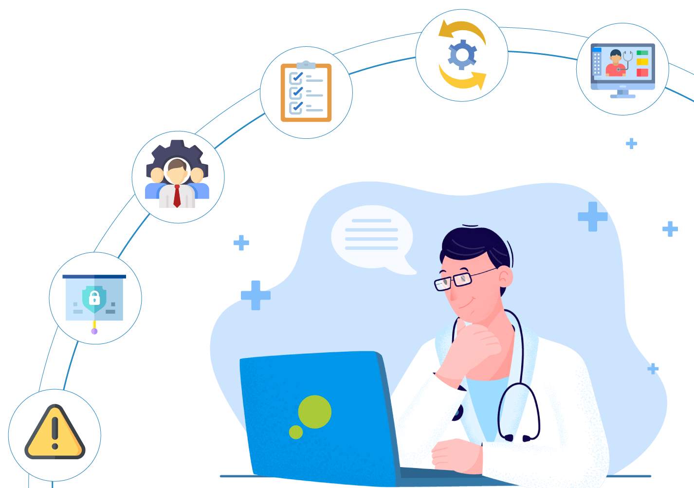 For-Healthcare-organizations-1 Addressing Security and Compliance in Custom EHR Development