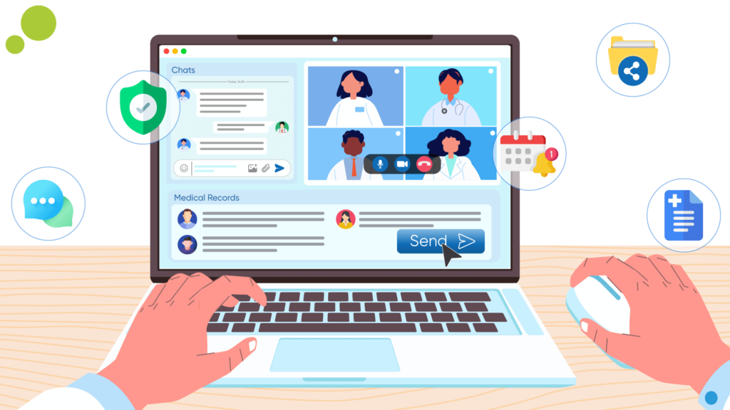 Key-Features-for-Team-Communication-Collaboration-in-Custom-EHR-1024x576 Collaboration in Care: Custom EHR Features for Enhanced Team Communication