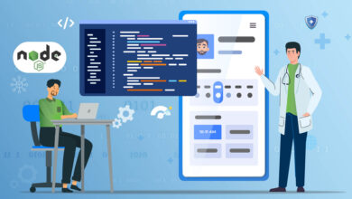 meta image for Node.JS for Healthcare App Development