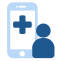 patient engagement and education mobile apps development logo