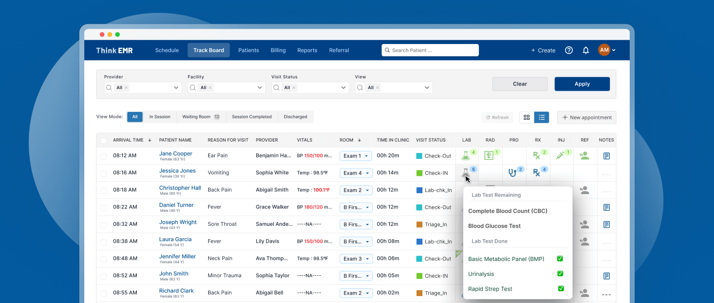 patient onboarding and triage management image