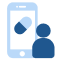 pharmacy patient mobile app development logo