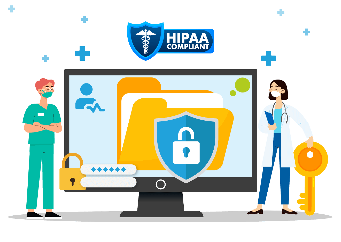 Security-Measures Key Features to Consider When Developing Custom EHR Software