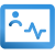 Track Patient Demographics Vitals Icon